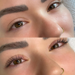 Braunlifting und Wimpernverlängerung in Thun